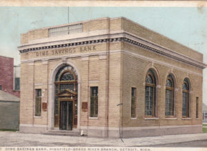 Dime Savings Bank Joy Rd Grand River Detroit Mi michigan genealogy