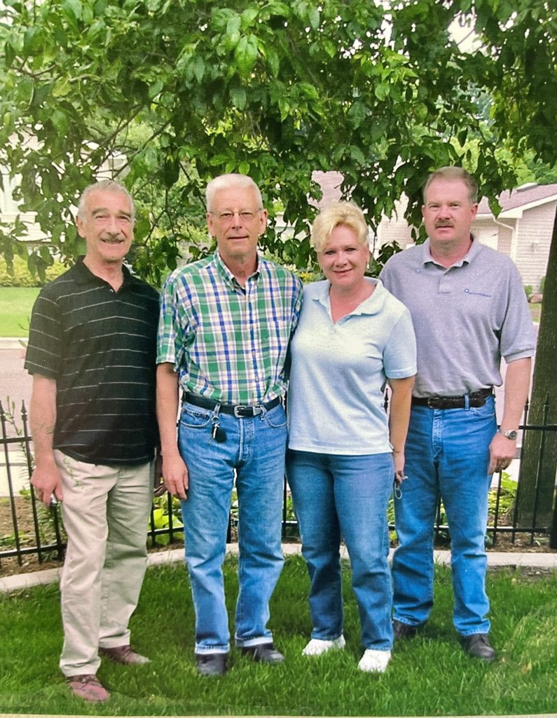 Birth Mother Search - Photo of Don Kirby with the Callahan and Pepper Family